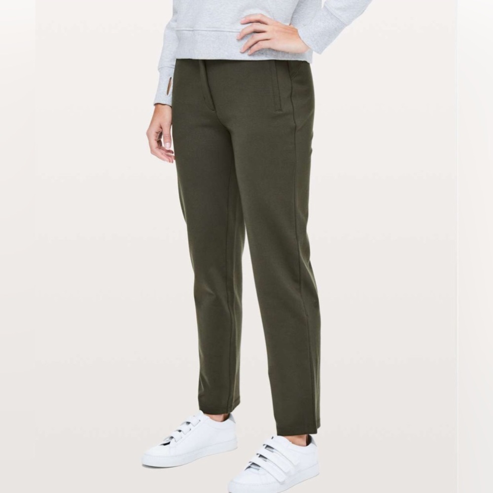 lululemon athletica Olive Green Trousers